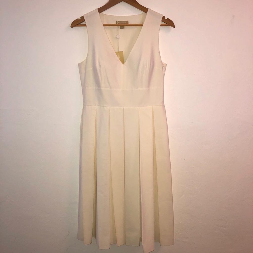 Michael Kors collection a pleated Dress